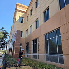 Commercial-Building-Wash-by-Drone-San-Antonio-TX 2
