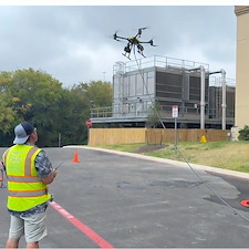 Commercial-Hospital-cleaning-by-Drone-in-San-Antonio-TX 3