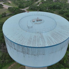 Drone Water Tower Inspection In Austin, TX 1