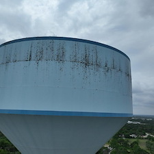 Drone Water Tower Inspection In Austin, TX 3
