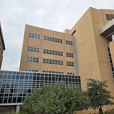 Hospital-Exterior-Cleaning-by-Drone-Galveston-TX 4